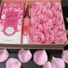 Box Roses Roses, Parfum Luxuria et Lip Glow Rose Foncé
