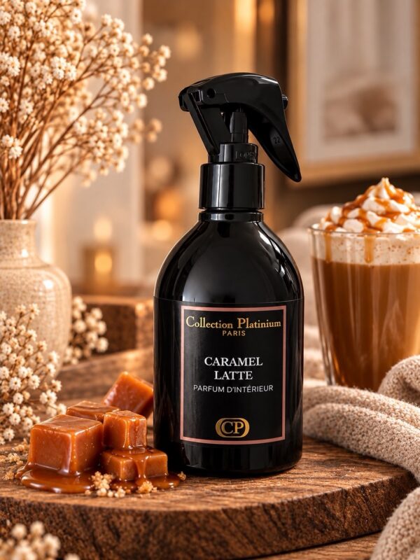 Parfum d’intérieur Caramel Latte – Collection Platinum Paris