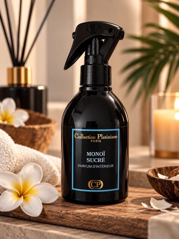 Parfum d’intérieur Monoï Sucré – Collection Platinum Paris