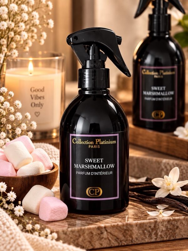 Parfum d’intérieur Sweet Marshmallow – Collection Platinum Paris