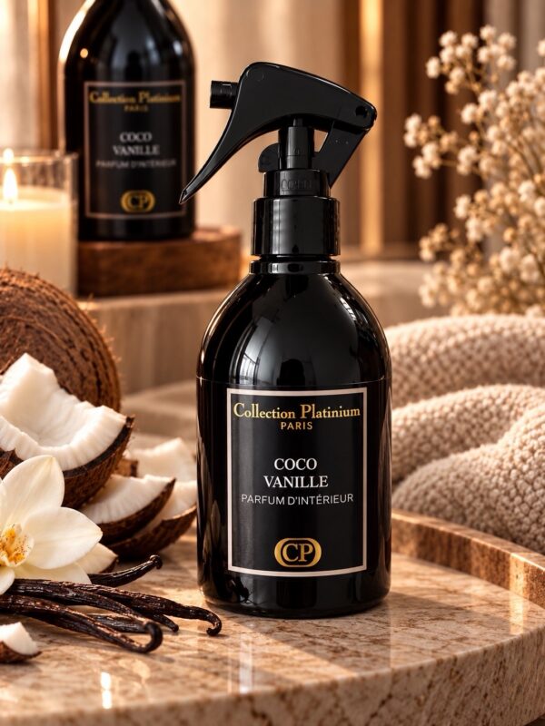 Parfum d’intérieur Coco Vanille – Collection Platinum Paris